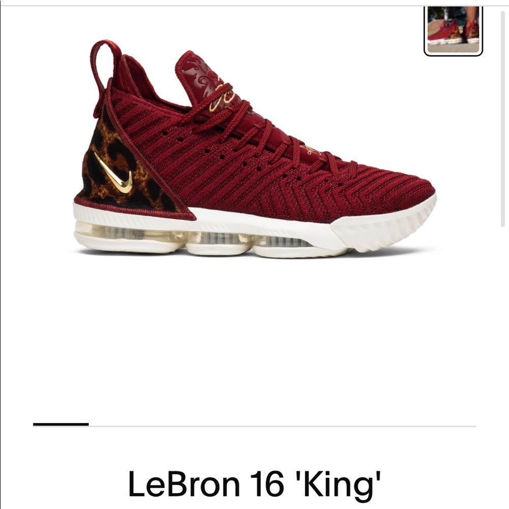 Nike Lebron “king” sneakers